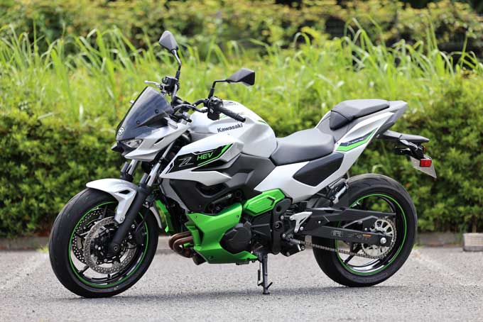 【カワサキ Z7ハイブリッド 試乗記】ストロングハイブリッドと電子制御ATを搭載し 次世代スポーツバイクのパイオニアとなる存在!! 03画像