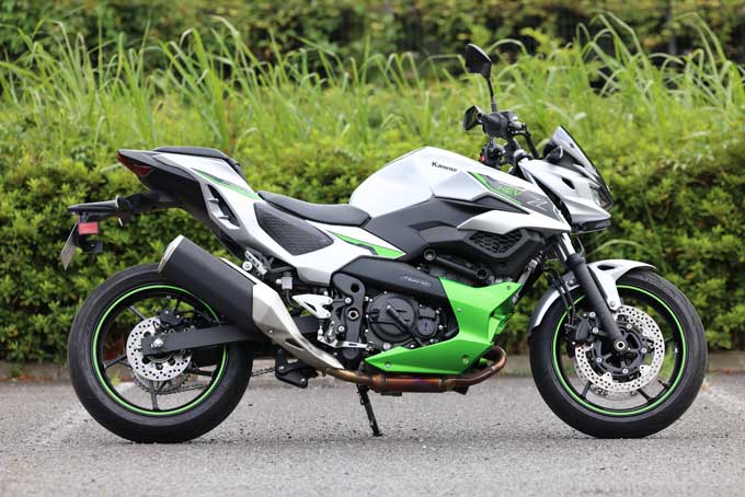 【カワサキ Z7ハイブリッド 試乗記】ストロングハイブリッドと電子制御ATを搭載し 次世代スポーツバイクのパイオニアとなる存在!! 06画像