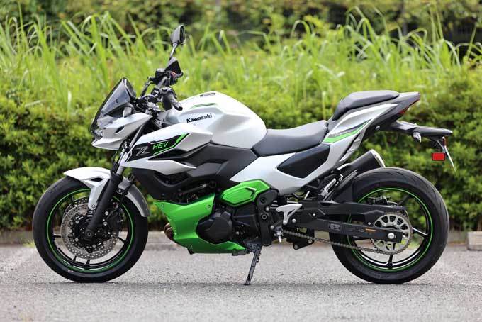 【カワサキ Z7ハイブリッド 試乗記】ストロングハイブリッドと電子制御ATを搭載し 次世代スポーツバイクのパイオニアとなる存在!! 07画像