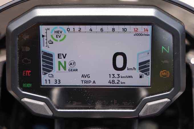 【カワサキ Z7ハイブリッド 試乗記】ストロングハイブリッドと電子制御ATを搭載し 次世代スポーツバイクのパイオニアとなる存在!! 13画像
