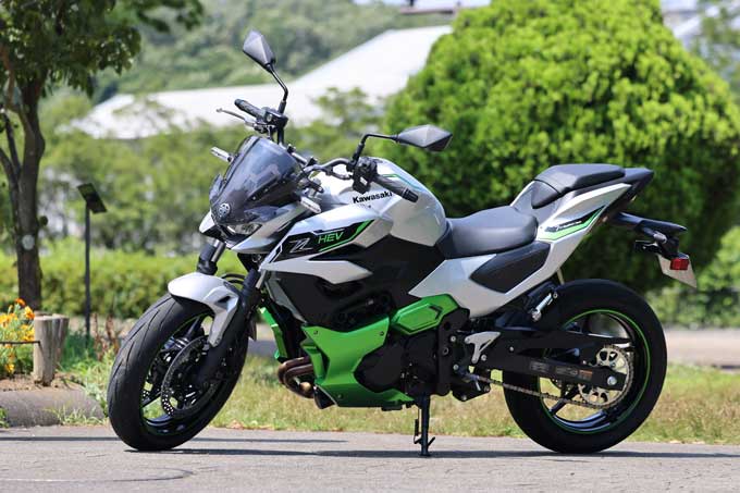 【カワサキ Z7ハイブリッド 試乗記】ストロングハイブリッドと電子制御ATを搭載し 次世代スポーツバイクのパイオニアとなる存在!! main画像