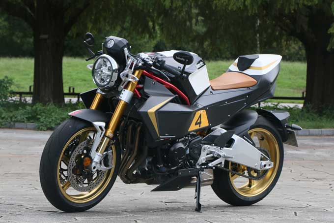 【ビモータ KB4RC 試乗記】カワサキ製4気筒エンジンを搭載したイタリア生まれのモダンカフェレーサー 01画像