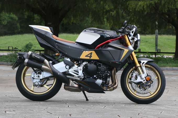 【ビモータ KB4RC 試乗記】カワサキ製4気筒エンジンを搭載したイタリア生まれのモダンカフェレーサー 03画像