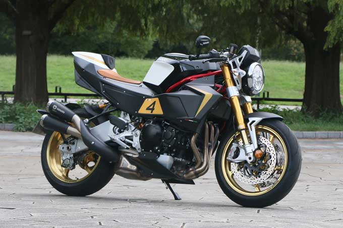 【ビモータ KB4RC 試乗記】カワサキ製4気筒エンジンを搭載したイタリア生まれのモダンカフェレーサー 06画像