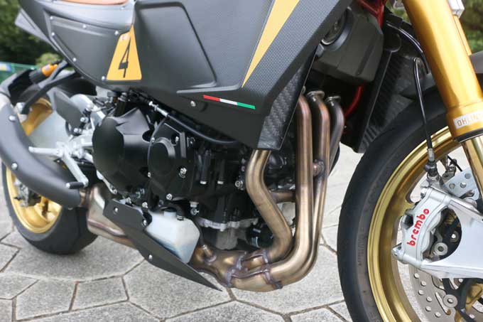 【ビモータ KB4RC 試乗記】カワサキ製4気筒エンジンを搭載したイタリア生まれのモダンカフェレーサー 11画像