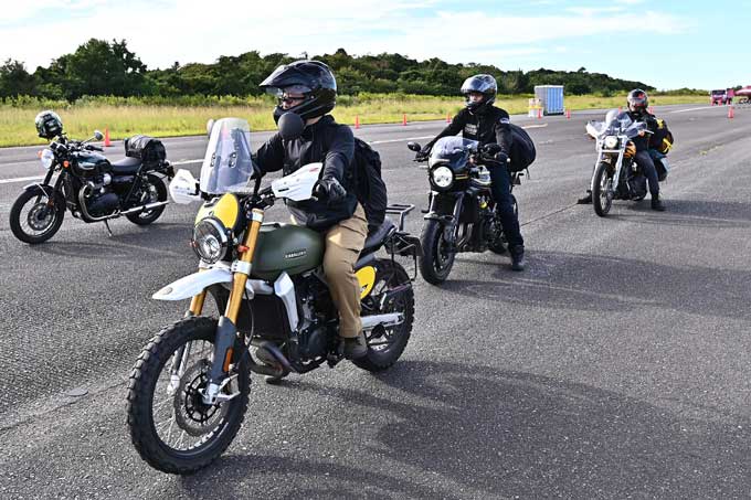 滑走路を愛車で走れる！　バイク専用SNS『モトクル』主催のバイクミーティングイベント「モトクル DAY 2025」 画像02
