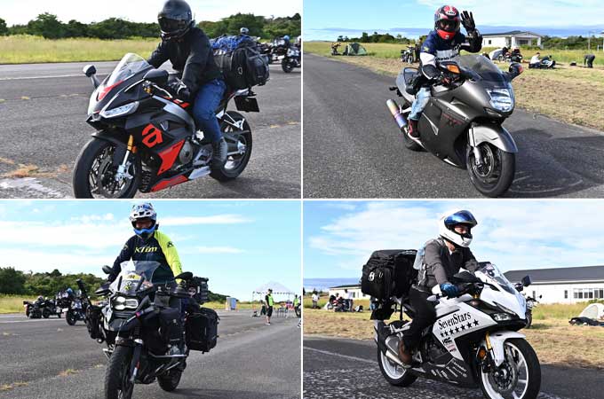 滑走路を愛車で走れる！　バイク専用SNS『モトクル』主催のバイクミーティングイベント「モトクル DAY 2025」 画像03