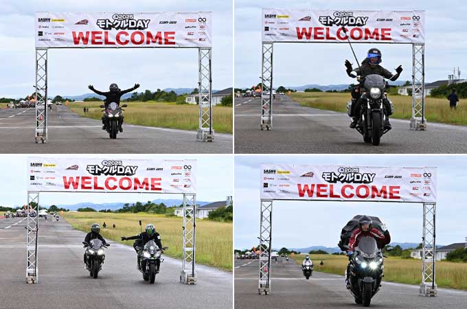 滑走路を愛車で走れる！　バイク専用SNS『モトクル』主催のバイクミーティングイベント「モトクル DAY 2025」 画像11