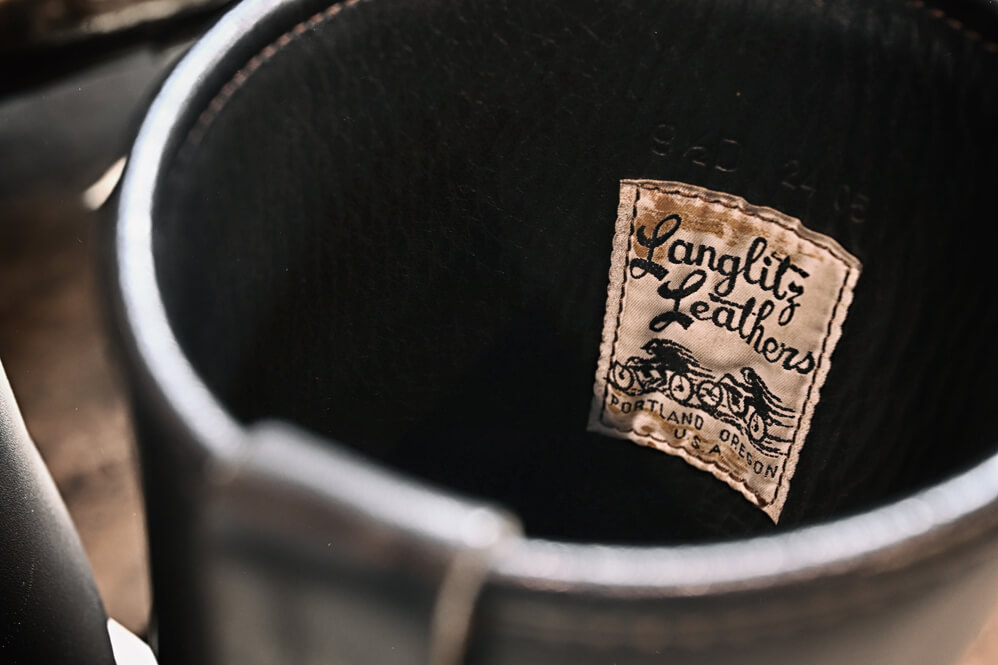 【WESCO x LANGLITZ LEATHERS BOSS×H-D 1960 FLH】ウエスコxラングリッツのエンジニアブーツ「ボス」&ハーレー「デュオグライド」 10画像