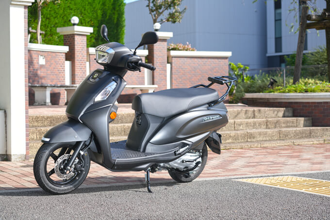 【スズキ アドレス125 試乗記】ガンガン使えてしかも経済的! 01画像