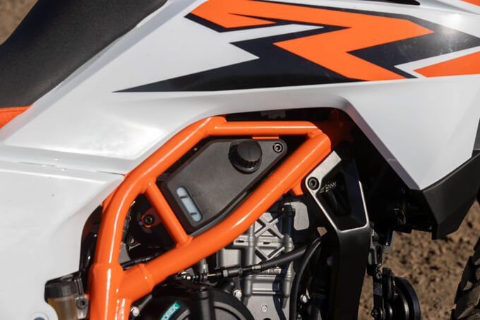 【KTM 390 アドベンチャー R 試乗記】軽さとハイパワーが同居するライトウェイトアドベンチャーの17画像