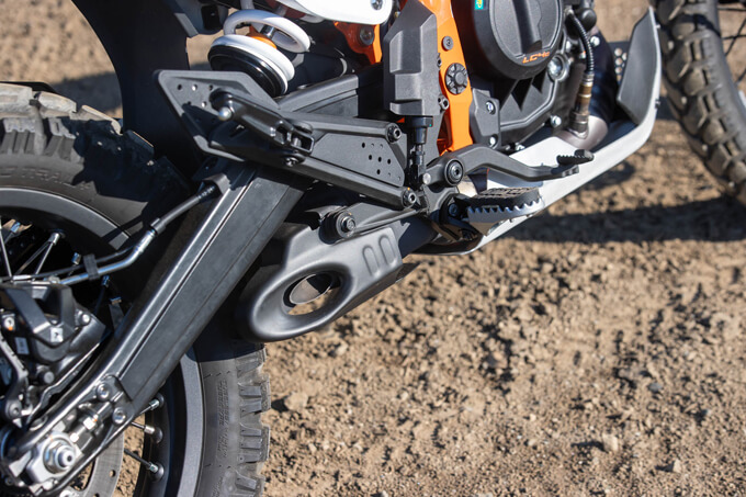 【KTM 390 アドベンチャー R 試乗記】軽さとハイパワーが同居するライトウェイトアドベンチャーの21画像