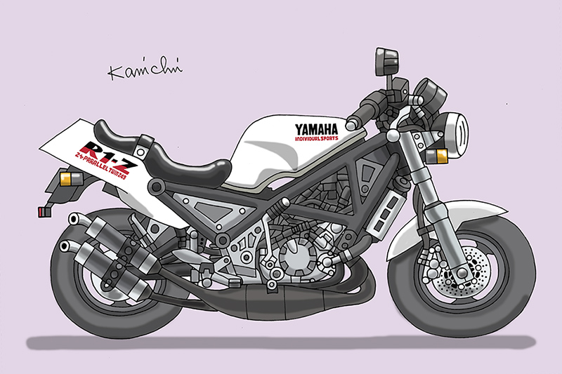 バイク YAMAHA  r1-z R1-Z（3XC）-since 1990- - バイクの系譜