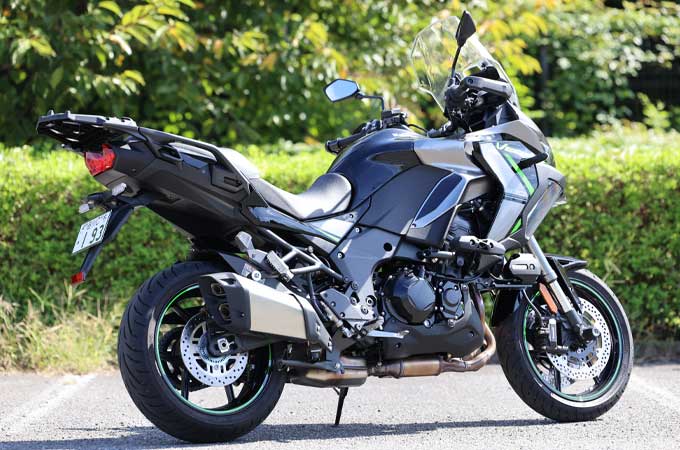 【カワサキ ヴェルシス1100SE 試乗記】数々の電子デバイスで快適な走りを実現するアドベンチャーツアラーが排気量アップでさらに進化02画像