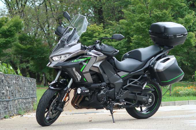 【カワサキ ヴェルシス1100SE 試乗記】数々の電子デバイスで快適な走りを実現するアドベンチャーツアラーが排気量アップでさらに進化10画像