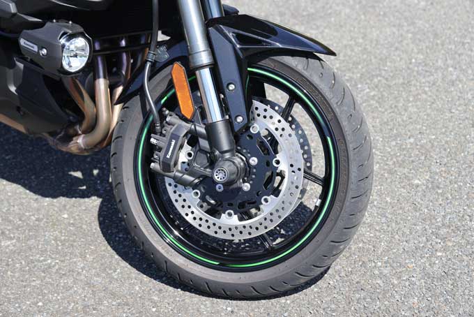 【カワサキ ヴェルシス1100SE 試乗記】数々の電子デバイスで快適な走りを実現するアドベンチャーツアラーが排気量アップでさらに進化23画像