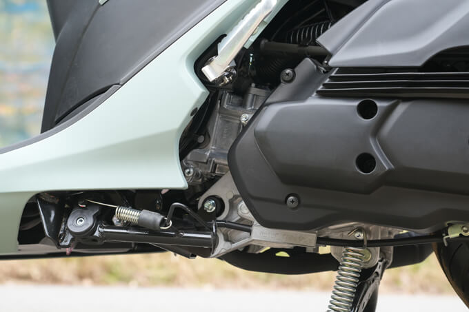 【ヤマハ トリシティ155 試乗記】3輪キャンバースラストの究極的旋回能力健在 12画像