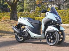 【ヤマハ トリシティ155 試乗記】3輪キャンバースラストの究極的旋回能力健在