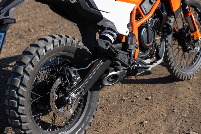 【KTM 390 エンデューロ R 試乗記】軽さと扱いやすさで、林道を楽しめるの16画像