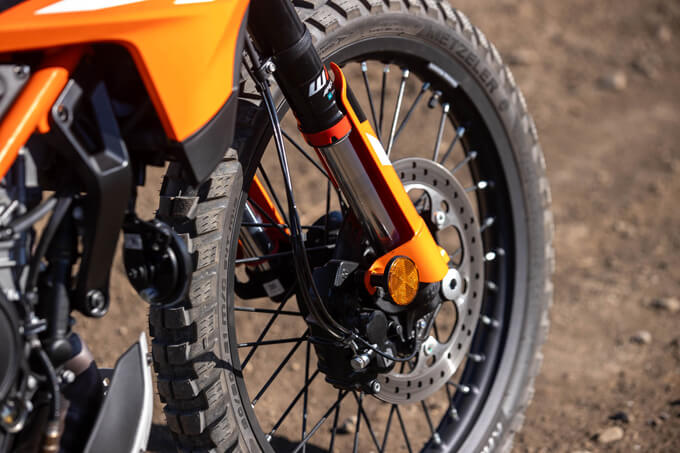 【KTM 390 エンデューロ R 試乗記】軽さと扱いやすさで、林道を楽しめるの21画像