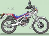 レトロバイク・グラフティ第165回 HONDA TLM220R 1988年