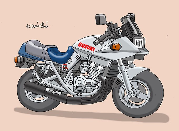レトロバイク・グラフティ第166回 SUZUKI GSX250S KATANA 1991年 メイン画像
