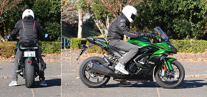 【カワサキ ニンジャ 1100SX SE 試乗記】カワサキらしい愛情あふれる快作　05画像