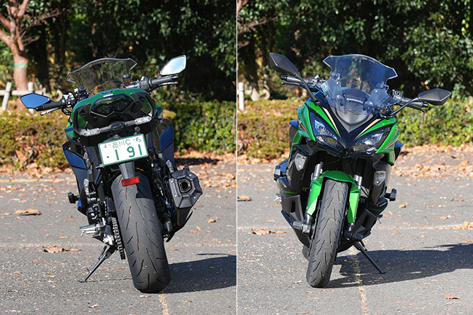 【カワサキ ニンジャ 1100SX SE 試乗記】カワサキらしい愛情あふれる快作　10画像
