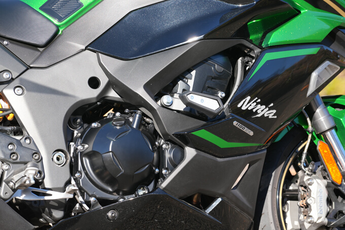 【カワサキ ニンジャ 1100SX SE 試乗記】カワサキらしい愛情あふれる快作　11画像