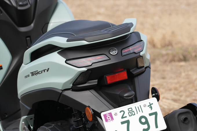 【ヤマハ トリシティ155 試乗記】3輪キャンバースラストの究極的旋回能力健在 20画像
