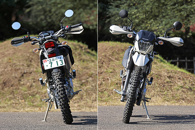 【カワサキ KLX230シェルパS 試乗記】シート高をさらに低く！　誰にでも扱いやすい“トコトコ系”オフロードモデル!!の09画像