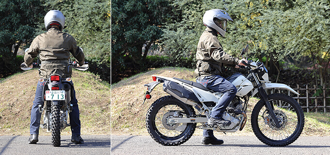 【カワサキ KLX230シェルパS 試乗記】シート高をさらに低く！　誰にでも扱いやすい“トコトコ系”オフロードモデル!!27画像