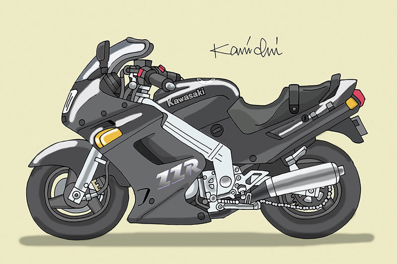レトロバイク・グラフティ第167回 KAWASAKI ZZR250 1990年 レトロ