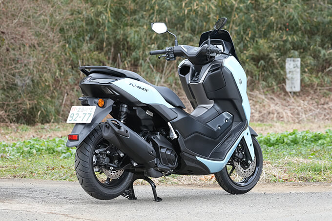 【ヤマハ NMAX155 試乗記】シフト操作で叶える超爽快感 06画像