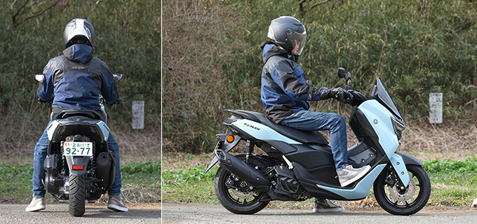【ヤマハ NMAX155 試乗記】シフト操作で叶える超爽快感 07画像
