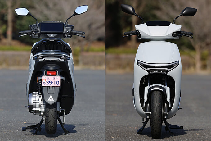 【ホンダ CUV e: 試乗記】2人乗りもOK！ 日常でしっかり使える実用的な原付2種EVスクーター　09画像