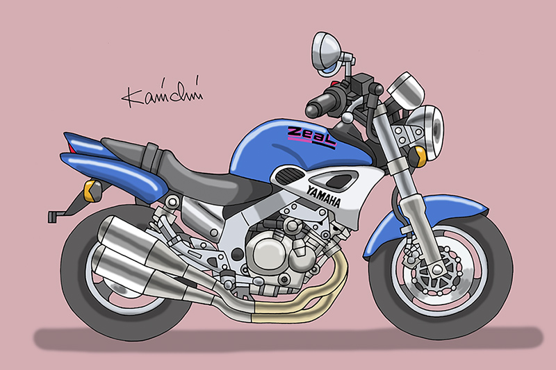 レトロバイク・グラフティ第169回 YAMAHA ZEAL250 1991年 レトロバイク