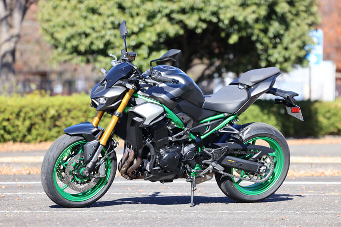 【カワサキ Z900SE 試乗記】電子制御のサポートが手厚く進化、豪華な足回りを持つ扱いやすいネイキッド　03画像