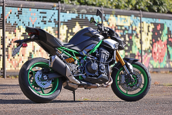 【カワサキ Z900SE 試乗記】電子制御のサポートが手厚く進化、豪華な足回りを持つ扱いやすいネイキッド　10画像