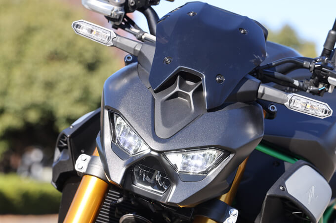 【カワサキ Z900SE 試乗記】電子制御のサポートが手厚く進化、豪華な足回りを持つ扱いやすいネイキッド　11画像