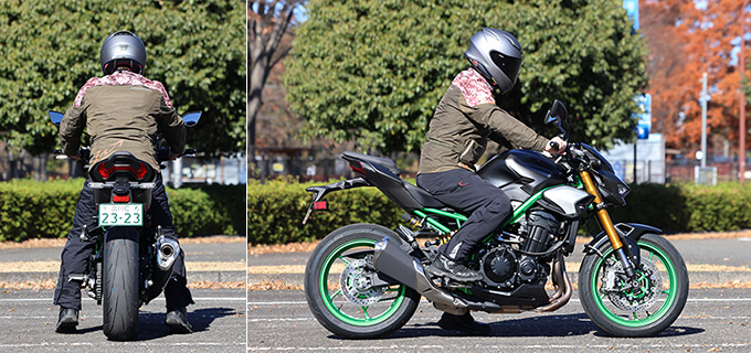 【カワサキ Z900SE 試乗記】電子制御のサポートが手厚く進化、豪華な足回りを持つ扱いやすいネイキッド　27画像