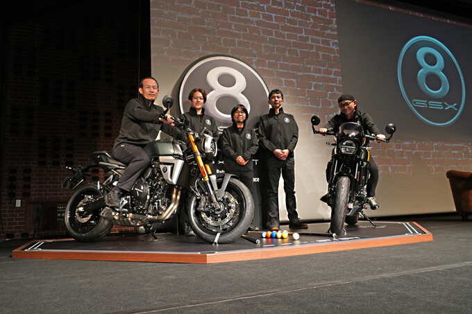 スズキ新型GSX-8T/8TT新商品説明会レポート
