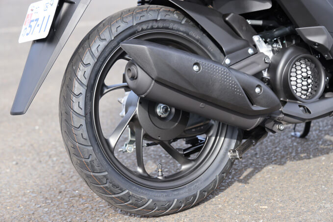 【ホンダ Dio110Lite 試乗記】50ccクラスを超えた力強い走りを実現！ 原付＆普通免許で乗れる新基準原付スクーター25画像