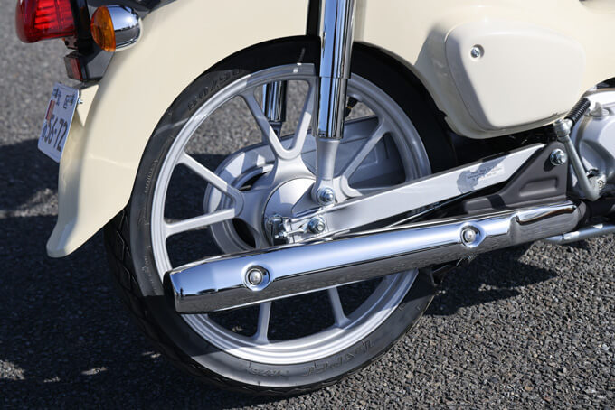 【ホンダ スーパーカブ 110 Lite 試乗記】歴史と伝統を受け継ぎつつ、110ベースの「新基準原付」となって登場24画像