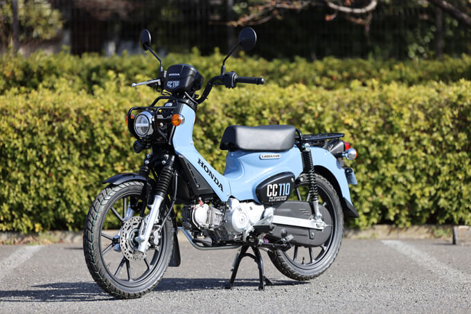 【ホンダ クロスカブ110 Lite 試乗記】50cc時代よりもパワーアップし、路上での安全性も向上。 ダート走行もより楽しめる!!02画像