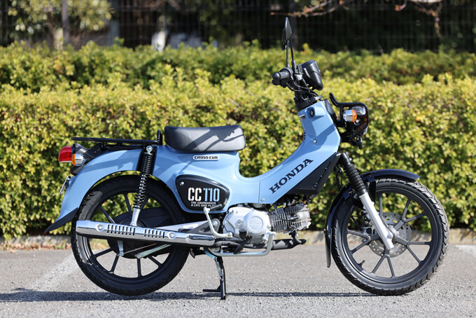 【ホンダ クロスカブ110 Lite 試乗記】50cc時代よりもパワーアップし、路上での安全性も向上。 ダート走行もより楽しめる!!03画像
