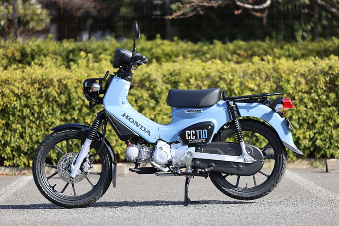 【ホンダ クロスカブ110 Lite 試乗記】50cc時代よりもパワーアップし、路上での安全性も向上。 ダート走行もより楽しめる!!04画像