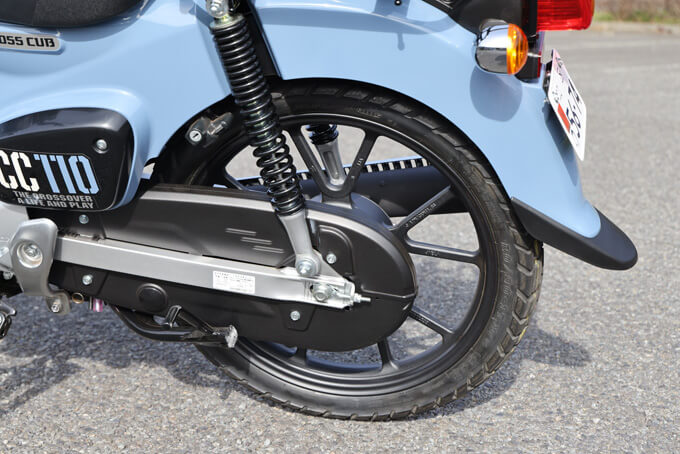 【ホンダ クロスカブ110 Lite 試乗記】50cc時代よりもパワーアップし、路上での安全性も向上。 ダート走行もより楽しめる!!21画像