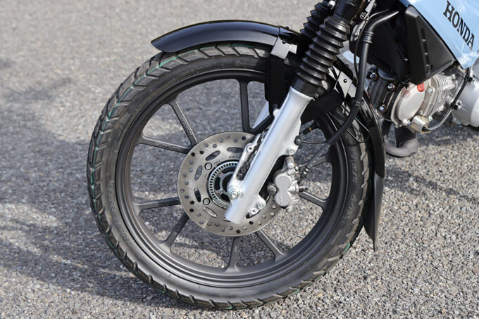 【ホンダ クロスカブ110 Lite 試乗記】50cc時代よりもパワーアップし、路上での安全性も向上。 ダート走行もより楽しめる!!22画像