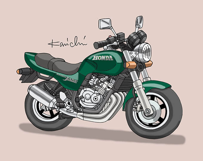 レトロバイク・グラフティ第171回 HONDA JADE 1991年 メイン画像